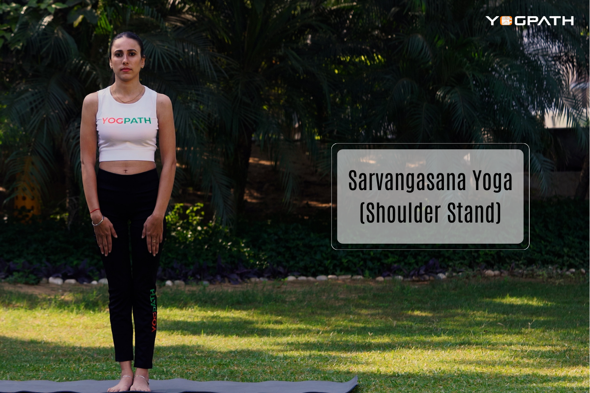 Sarvangasana Yoga (Shoulder Stand)