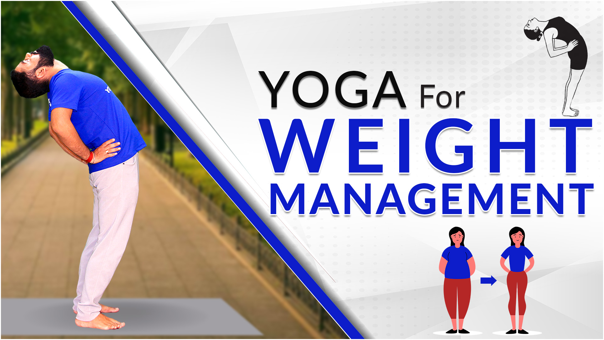 A scientific paper on weight loss with yoga would likely explore the effects of yoga practice on body weight and body composition, as well as any potential mechanisms underlying these effects. The paper might look at studies that have measured changes in body weight, body mass index (BMI), body fat percentage, and other markers of body composition in individuals who regularly practice yoga compared to those who do not. The paper would likely review the available literature to see if a consistent pattern of results has emerged. In addition to exploring the direct effects of yoga on body weight and body composition, the paper might also examine the potential mechanisms underlying these effects. For example, it might look at the effects of yoga on metabolism, hunger and fullness hormones, stress, and other factors that can influence body weight. The paper might also discuss any limitations of the existing research on yoga and weight loss and identify areas for future research. It is important to note that while yoga has been shown to have many health benefits, including reducing stress and improving flexibility and balance, more research is needed to establish its efficacy for weight loss and to determine the most effective forms of yoga for this purpose. There have been several scientific studies published on the effects of yoga on weight loss. Here are a few examples: A 2018 study published in the International Journal of Yoga found that a 12-week yoga program resulted in significant reductions in body weight, body mass index (BMI), and body fat percentage in overweight and obese women. A 2017 study published in the Journal of Physical Activity and Health found that a 12-week yoga program resulted in significant reductions in body weight, BMI, and waist circumference in overweight and obese women. A 2016 study published in the Journal of Alternative and Complementary Medicine found that a 12-week yoga program resulted in significant reductions in body weight, BMI, and waist circumference in overweight and obese women. A 2015 study published in the Journal of Obesity found that a 12-week yoga program resulted in significant reductions in body weight, BMI, and waist circumference in overweight and obese women. These studies suggest that yoga may be an effective tool for weight loss, although more research is needed to establish its efficacy and determine the most effective forms of yoga for this purpose. Additionally, it is important to note that weight loss is complex and influenced by a variety of factors, including diet, physical activity, genetics, and lifestyle habits. According to the World Health Organization (WHO), India is one of the countries with the highest rates of obesity in the world. In 2021, it was estimated that over 20% of the adult population in India was obese. This is a significant increase from previous decades and is largely attributed to changing lifestyle patterns, such as decreased physical activity and increased consumption of energy-dense, high-fat foods. Obesity is a major public health concern in India as it increases the risk of several chronic diseases, including type 2 diabetes, heart disease, and certain cancers. The Indian government has taken several steps to address the obesity epidemic, including launching nationwide public health campaigns and promoting healthy eating and physical activity. However, the obesity epidemic in India is complex and requires a multi-sectoral approach, including addressing the underlying social, economic, and environmental determinants of obesity. This includes promoting healthy food environments, increasing access to safe and active transportation options, and improving the quality and availability of health and physical activity facilities. The World Obesity Federation (WOF) produces a comprehensive global database of obesity-related data, including the prevalence of obesity by sex. According to the latest data from the WOF, the overall prevalence of obesity is higher in women compared to men in most countries, including high-income countries. In many countries, the prevalence of obesity among women is over 30% and can reach over 40% in some countries. On the other hand, the prevalence of obesity among men is generally lower, but still substantial, with many countries reporting rates of over 20% and in some cases reaching 30%. It is important to note that the specific prevalence of obesity by sex can vary greatly between countries and even within regions within countries. Additionally, the prevalence of obesity may also vary by age, socio-economic status, and other factors. Why Asian are more obese ? There are several factors contributing to the increasing prevalence of obesity in Asian countries, which include: Rapid economic development and urbanization: Economic growth and urbanization have led to changes in lifestyle, including less physical activity and increased consumption of energy-dense, high-fat foods. Dietary changes: The increasing availability and affordability of unhealthy foods, as well as changes in traditional diets, have contributed to higher caloric intake and the increasing prevalence of obesity. Lack of physical activity: Many Asian countries have experienced a decrease in physical activity due to the shift towards sedentary jobs and an increase in screen-based leisure activities. Genetics: Some studies suggest that certain genetic predispositions may increase the risk of obesity in certain populations. Socioeconomic factors: Obesity rates are generally higher among populations with higher income and education levels, which is often seen in rapidly developing Asian countries. It is important to note that the obesity epidemic in Asia is complex and requires a multi-sectoral approach, including addressing the underlying social, economic, and environmental determinants of obesity. This includes promoting healthy food environments, increasing access to safe and active transportation options, and improving the quality and availability of health and physical activity facilities. Here are 20 quick tips for reversing obesity: Eat a balanced diet: Focus on eating whole, unprocessed foods, such as fruits and vegetables, whole grains, lean protein, and healthy fats. Reduce portion sizes: Use smaller plates and bowls to help control portion sizes. Avoid sugary drinks: Replace sugary drinks, such as soda and fruit juice, with water, unsweetened tea, or low-fat milk. Reduce snacking: Limit high-calorie, high-fat snacks and instead opt for healthier options, such as fruits and vegetables. Practice mindful eating: Pay attention to your food, slow down, and savor each bite. Get enough sleep: Aim for 7-9 hours of sleep per night to help regulate hunger hormones. Stay active: Incorporate physical activity into your daily routine, such as taking walks, cycling, or participating in sports. Avoid processed foods: Limit your consumption of processed foods, such as snacks and fast food, which are often high in calories and unhealthy fats. Reduce stress: Practice stress-reduction techniques, such as yoga, meditation, or deep breathing, to help reduce the risk of overeating. Stay hydrated: Drink plenty of water throughout the day to help control hunger and prevent overeating. Limit alcohol consumption: Alcohol is high in calories and can contribute to weight gain. Eat protein-rich foods: Include protein-rich foods, such as lean meats, poultry, fish, beans, and tofu, in your diet to help control hunger and prevent overeating. Avoid late-night eating: Limit late-night eating and instead have a balanced dinner and a small snack, if needed, earlier in the evening. Get support: Surround yourself with supportive friends and family, and consider joining a weight loss group or seeking professional help. Use a food diary: Keeping a food diary can help you track your calorie intake and make healthier food choices. Plan ahead: Plan your meals and snacks in advance to help prevent impulse eating. Avoid skipping meals: Skipping meals can lead to overeating later in the day. Reduce sugar intake: Limit added sugars, such as those found in sweets and desserts, to help reduce calorie intake and prevent weight gain. Get enough fiber: Aim to consume at least 25-30 grams of fiber per day to help control hunger and promote weight loss. Practice positive self-talk: Focus on positive self-talk and avoid negative self-criticism, as this can lead to overeating and other unhealthy behaviors. It is important to note that weight loss and reversing obesity is a complex and individualized process, and these tips may not be suitable for everyone. It is best to consult with a healthcare provider or registered dietitian to determine the best approach for you.